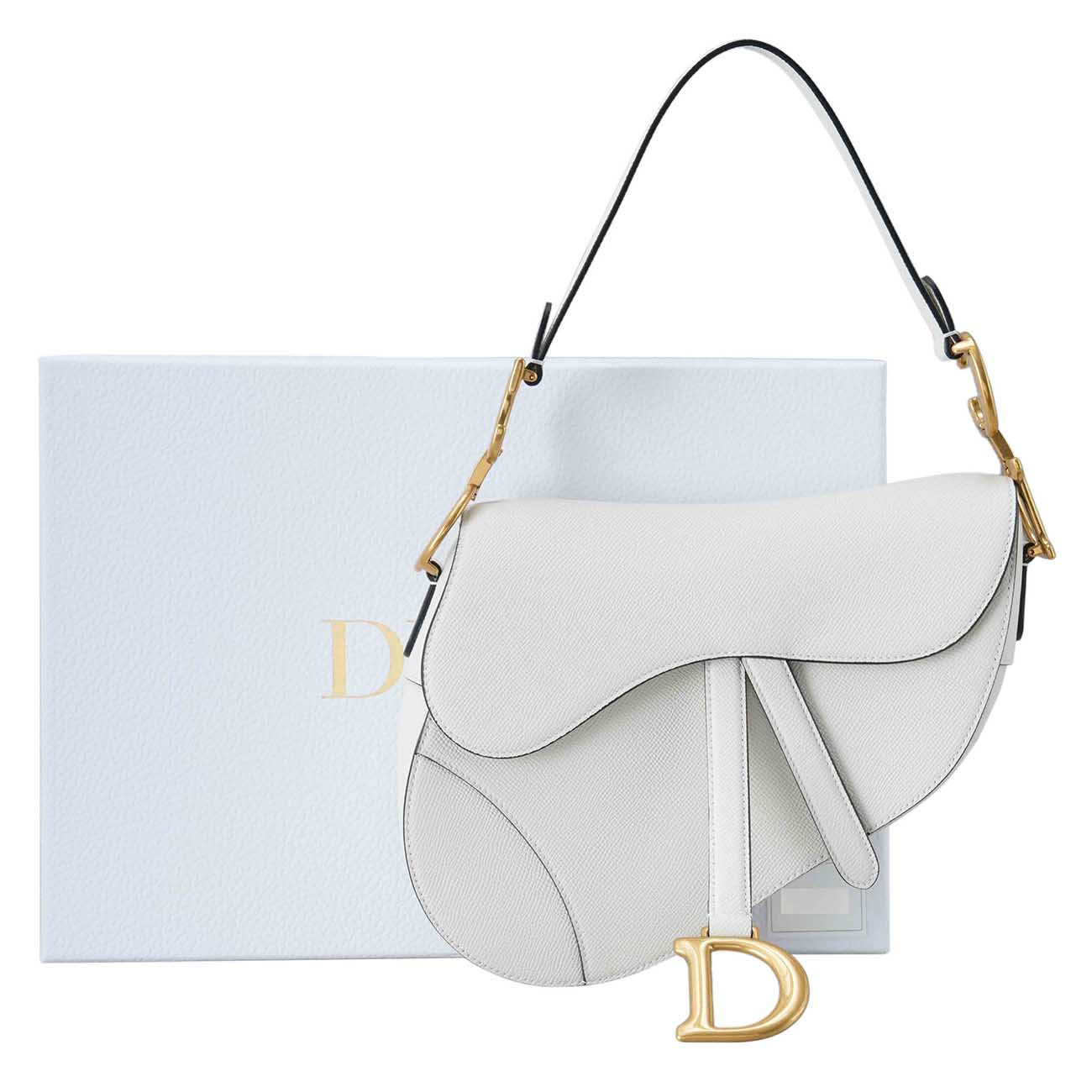 CHRISTIAN DIOR(USED)크리스찬디올 새들백 미듐 & 스트랩
